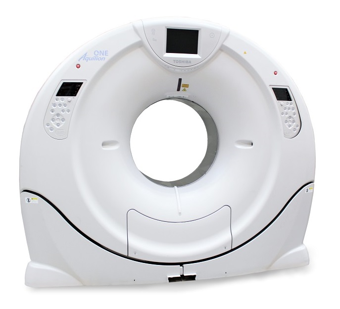 Toshiba Aquilion One CT scanner. LBN Medical.