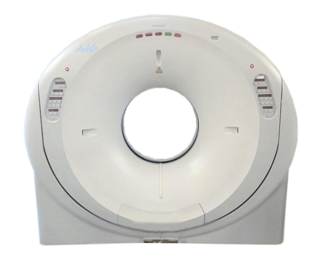 Toshiba Aquilion 16 CT scanner. LBN Medical.