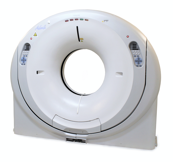 Toshiba Aquilion 64 ct scanner. LBN Medical.